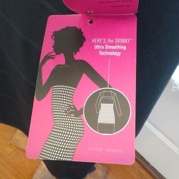 Shapesational Ultimate Shaping Black Long Sleeves Dress Size L Shape Built In - Picture 10 of 14